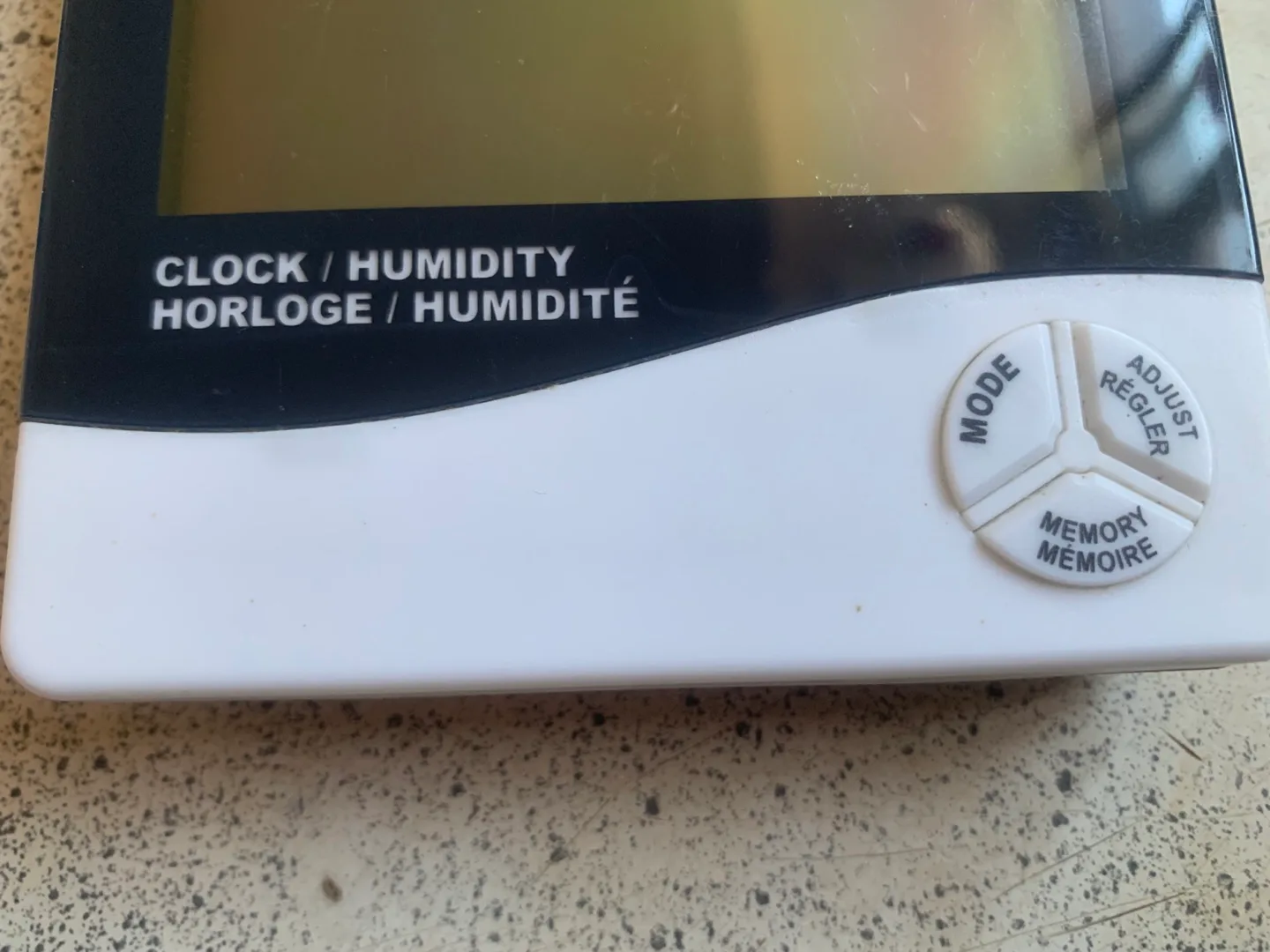 Digital Clock/Humidity Meter image indicator(2)