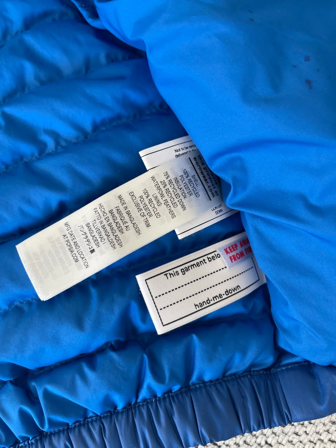 Patagonia Toddler Down Jacket - Size 2T image indicator(6)