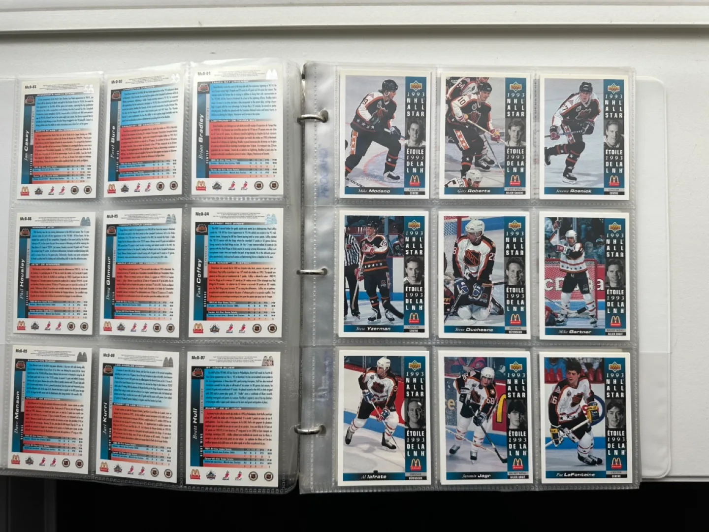 1990s McDonald’s Upper Deck hockey cards image indicator(2)