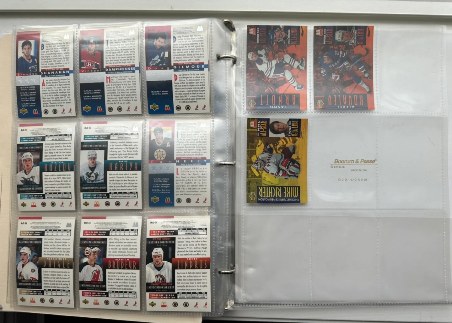 1990s McDonald’s Upper Deck hockey cards image indicator(9)