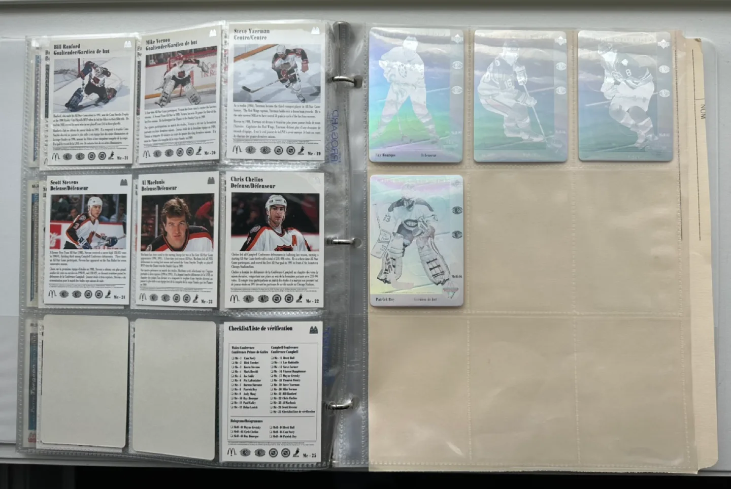 1990s McDonald’s Upper Deck hockey cards image indicator(8)