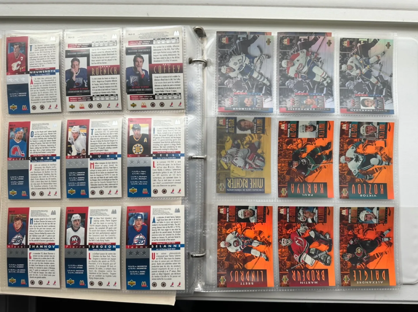 1990s McDonald’s Upper Deck hockey cards image indicator(10)