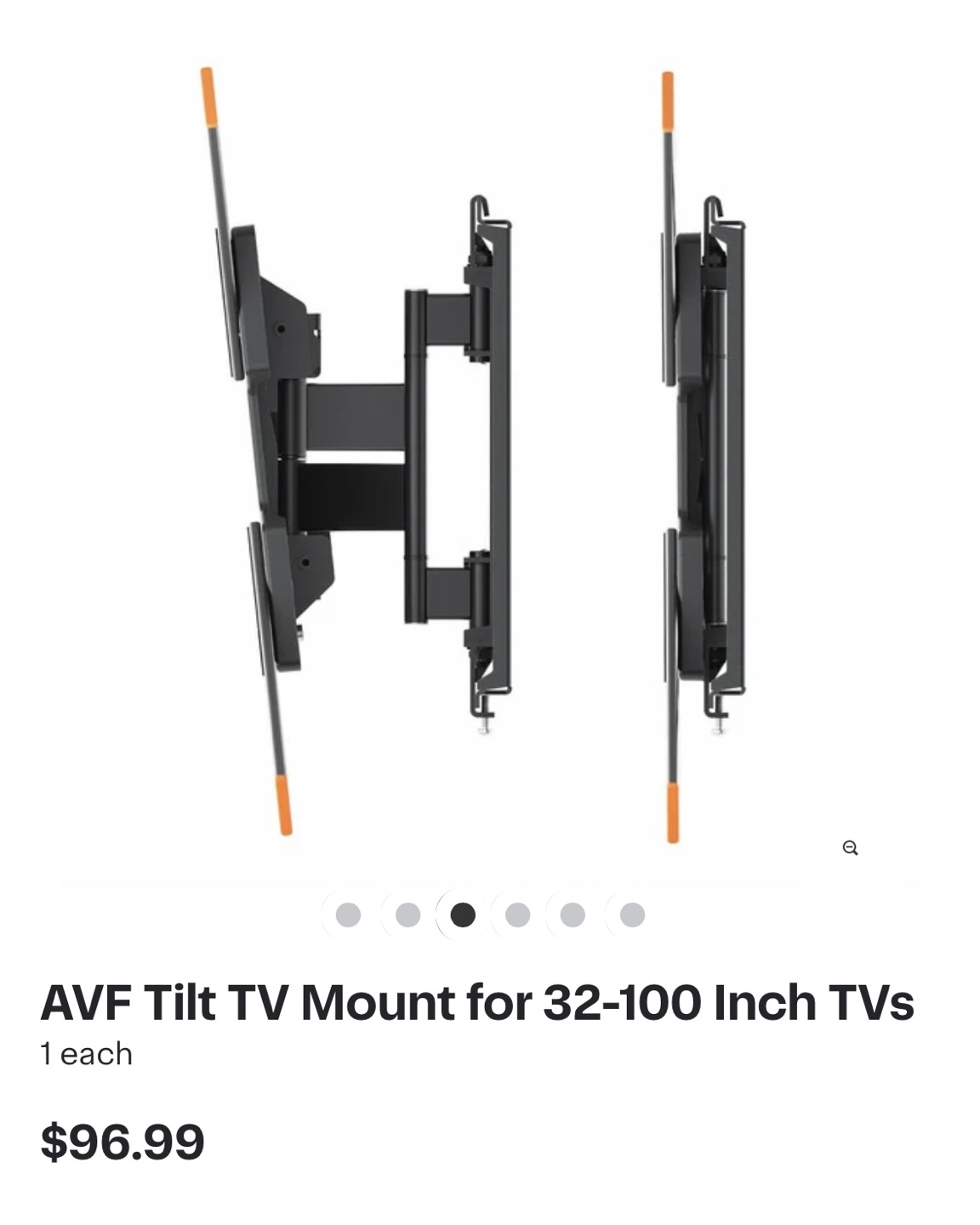 AVF Tilt and Turn TV Wall Mount for 32-100 inch TVs - photo 5