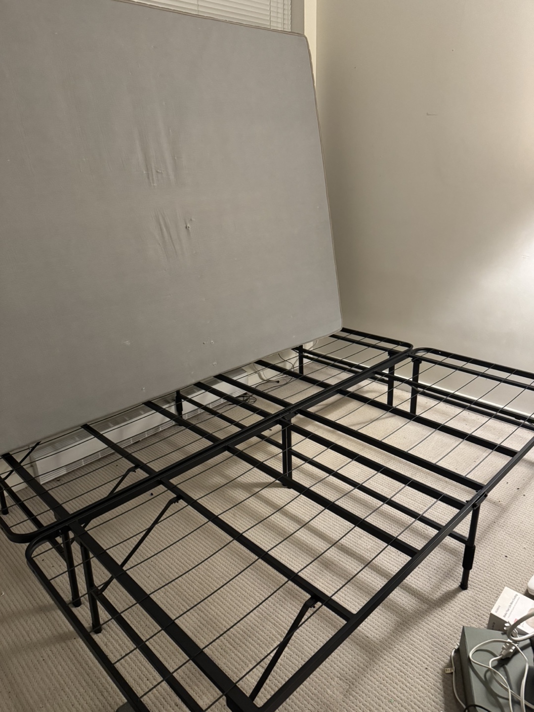 IKEA HAUGESUND Queen Mattress and Zinus Foundation - photo 3
