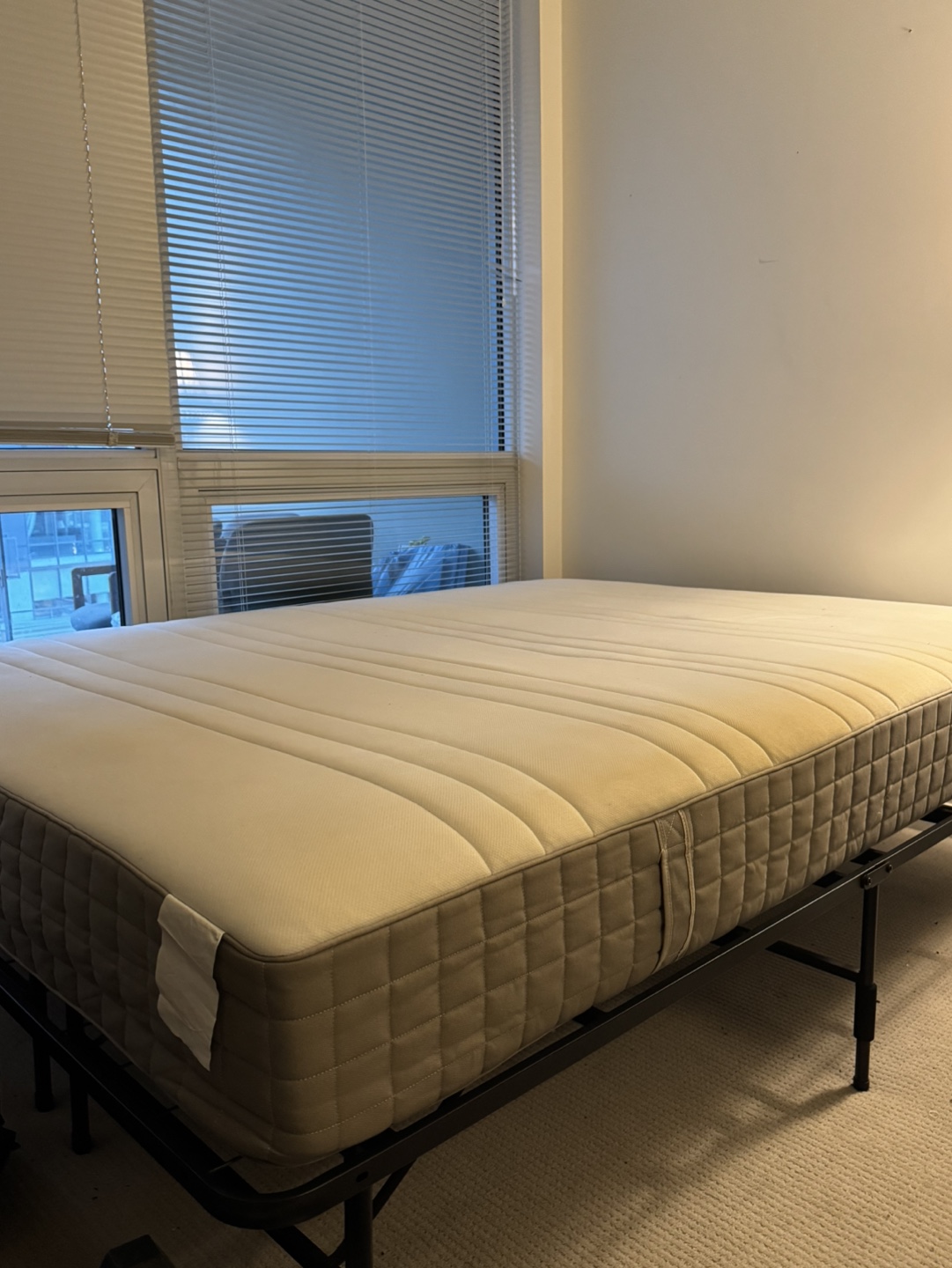 IKEA HAUGESUND Queen Mattress and Zinus Foundation