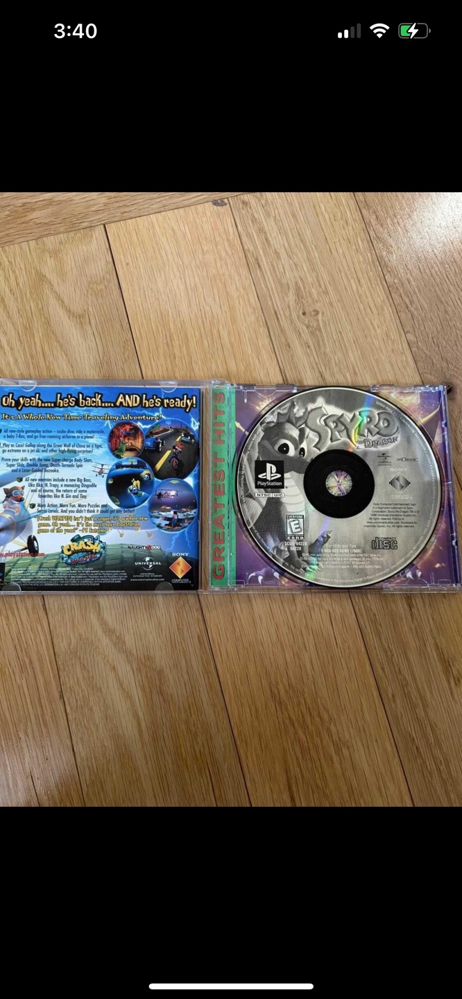 Spyro The Dragon: Greatest Hits (PS1) - photo 2