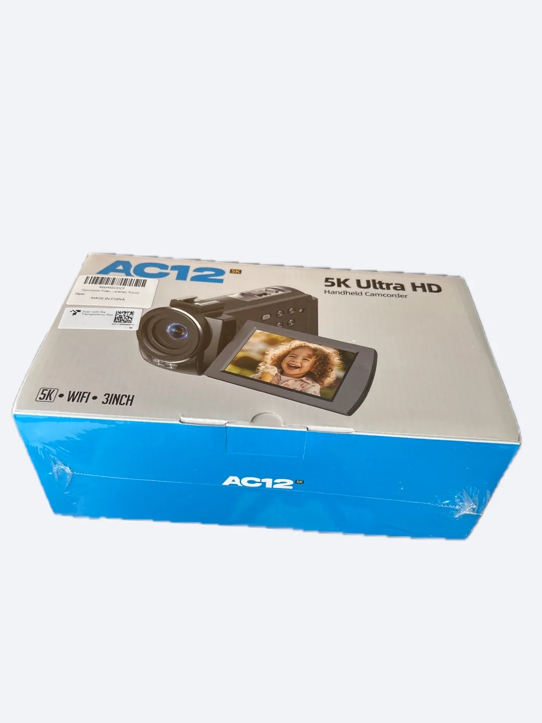 AC12 5K Ultra HD Handheld Camcorder - Brand New in Box image indicator(4)