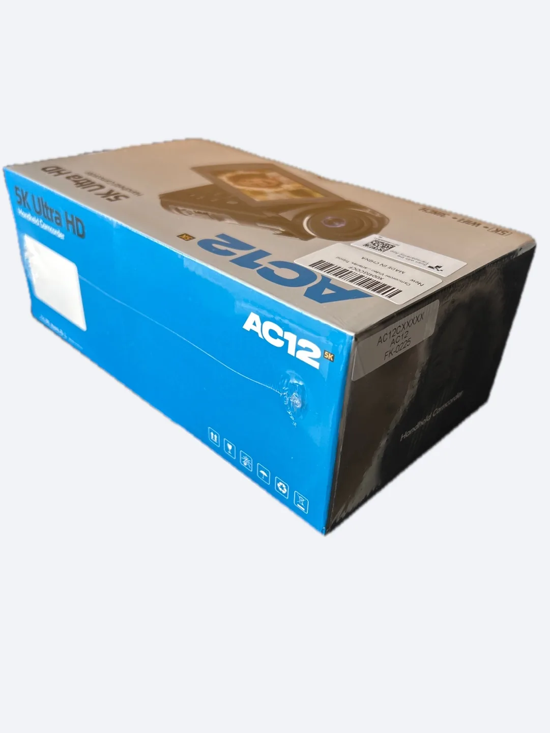 AC12 5K Ultra HD Handheld Camcorder - Brand New in Box image indicator(3)