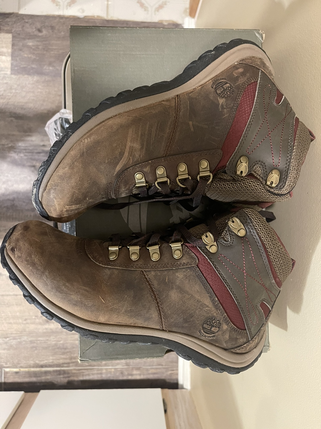 Women's Timberland Brown Hiking Boots Size 7