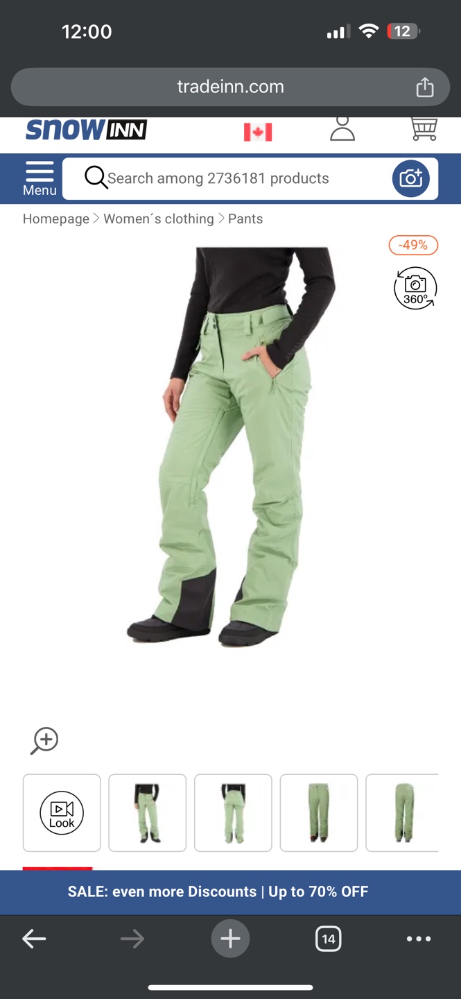 Women's Helly Hansen Legendary Snow Pants - Size Small - photo 3
