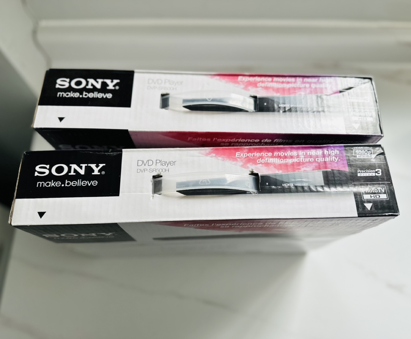 Two New Sony DVD Players - DVP-SR500H - photo 2