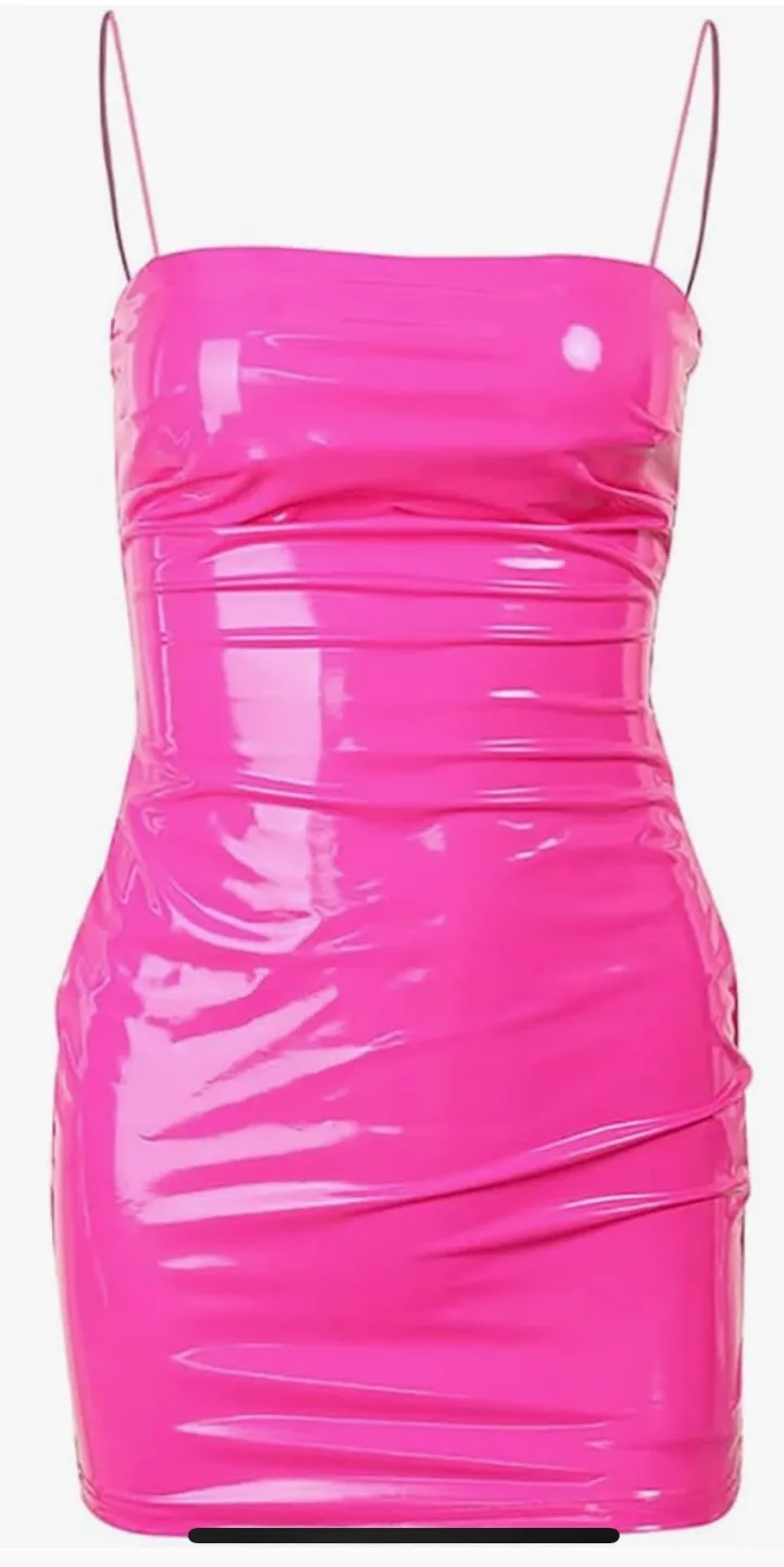 Hot Pink Mini Dress image indicator(2)