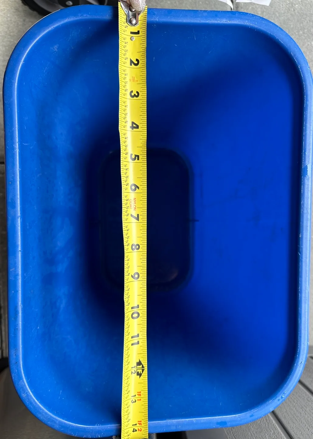 Rubbermaid 2958 Blue Recycling Bin image indicator(2)