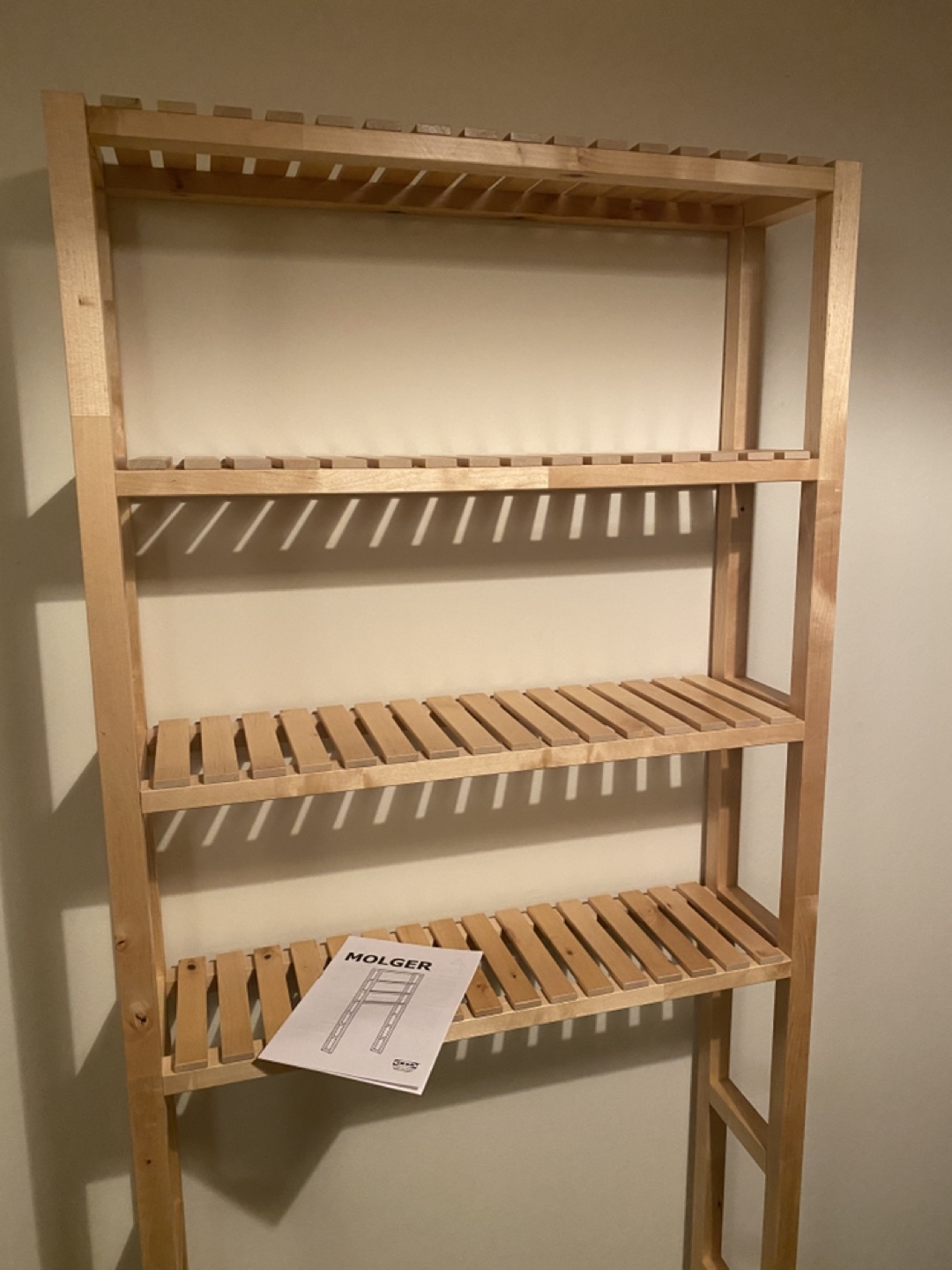 [Move-Out Sale] IKEA MOLGER Storage Shelf Unit - photo 3
