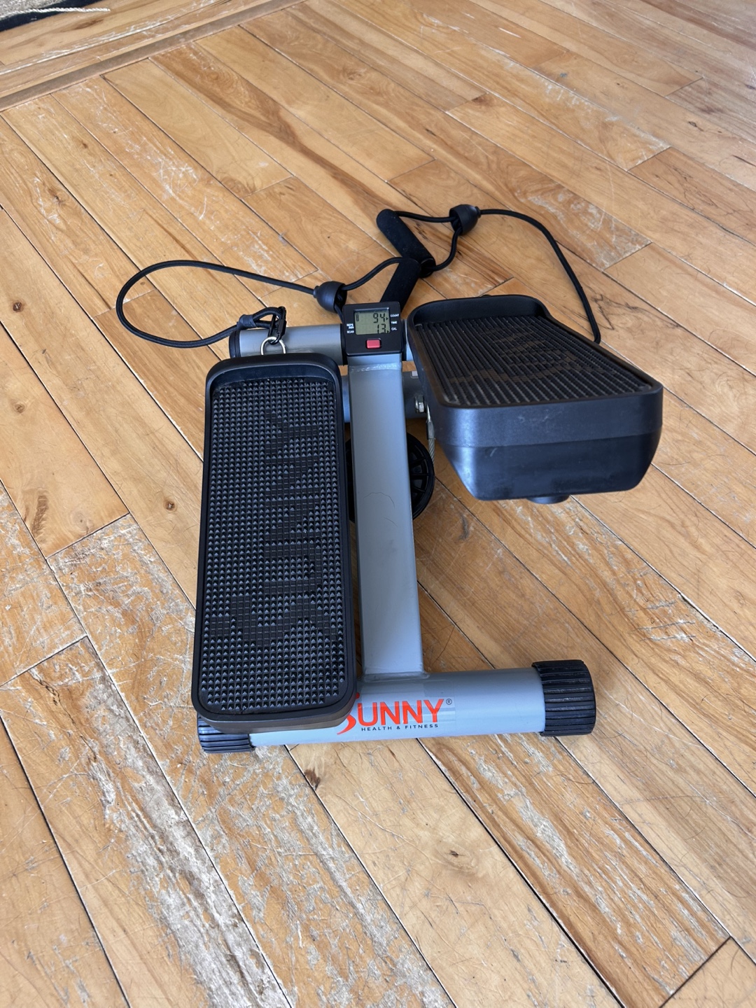 Sunny Health & Fitness Mini Stepper with Resistance Bands - photo 2