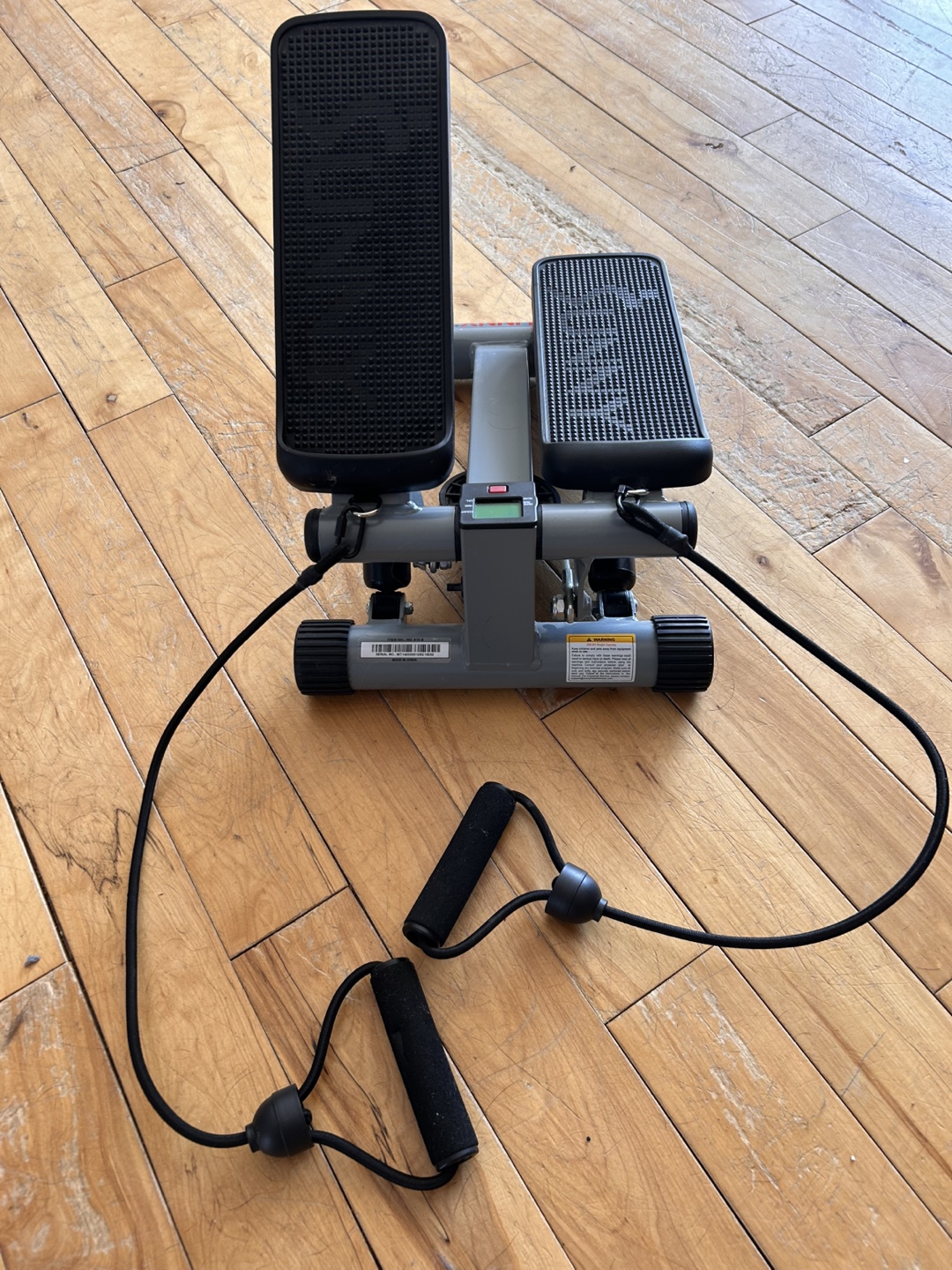 Sunny Health & Fitness Mini Stepper with Resistance Bands