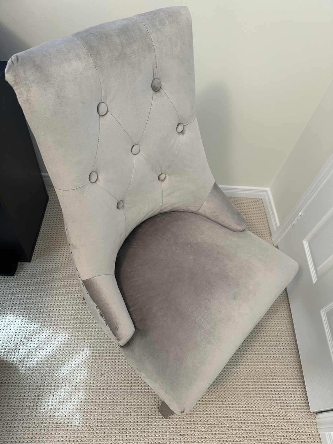 Wayfair Valet Accent Grey Chair - photo 5