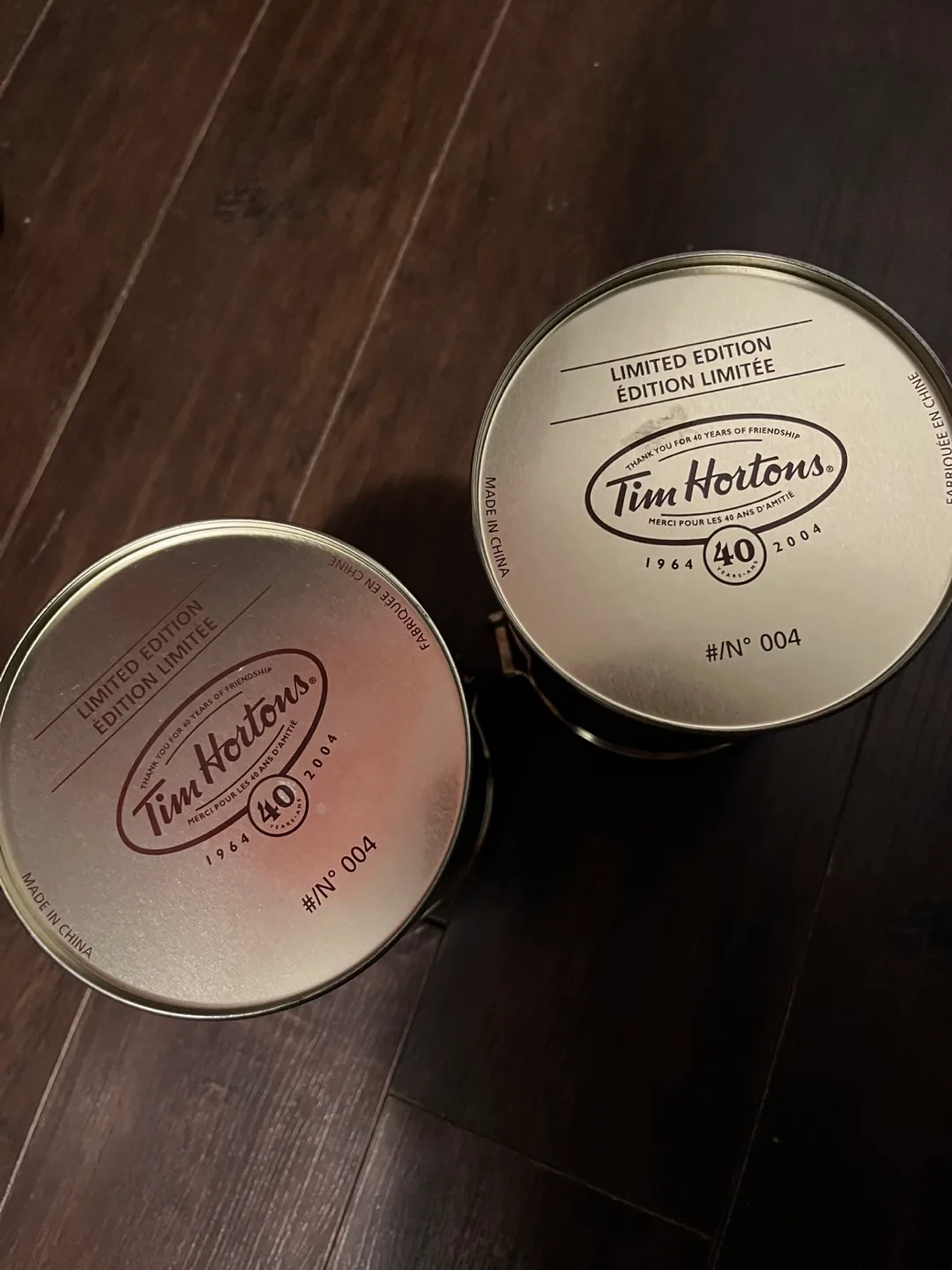 Vintage Tim Hortons 2004 Limited Edition Collector's Tins image indicator(4)