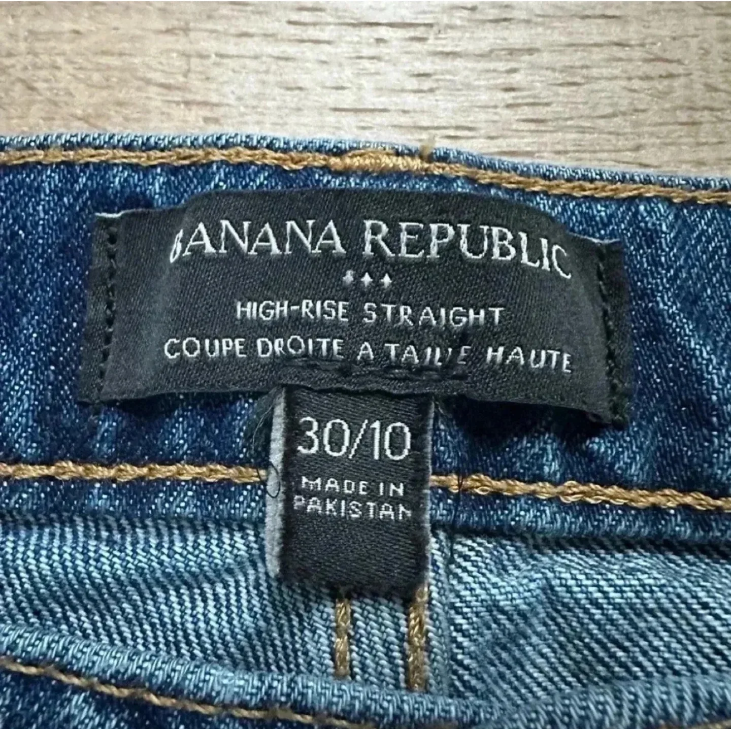 Banana Republic High-Rise Straight Jeans image indicator(6)