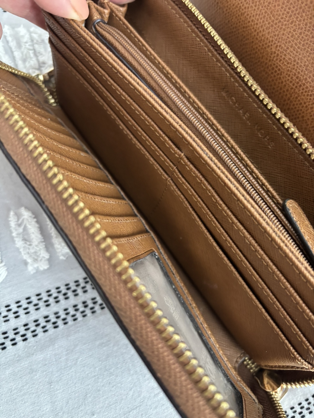 Michael Kors Brown Handbag and Wallet Set - photo 5