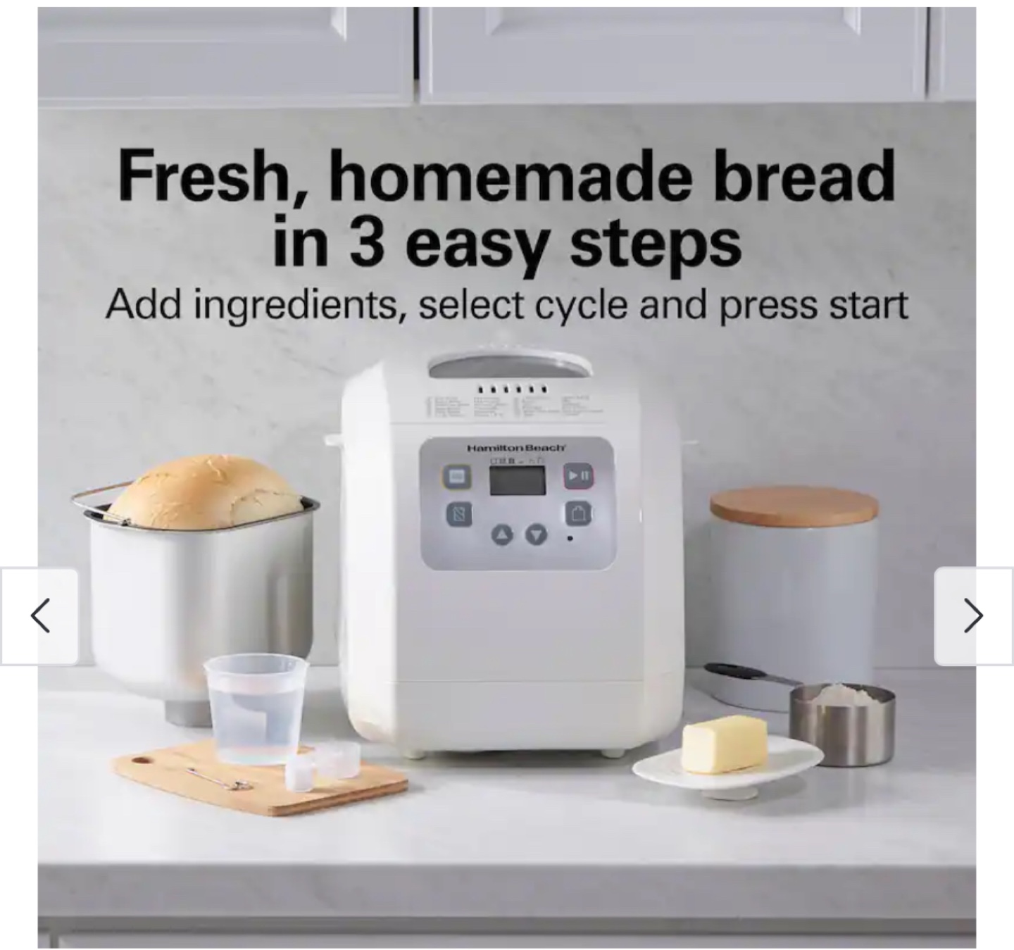 Hamilton Beach 2 lb Bread Maker - White - photo 3
