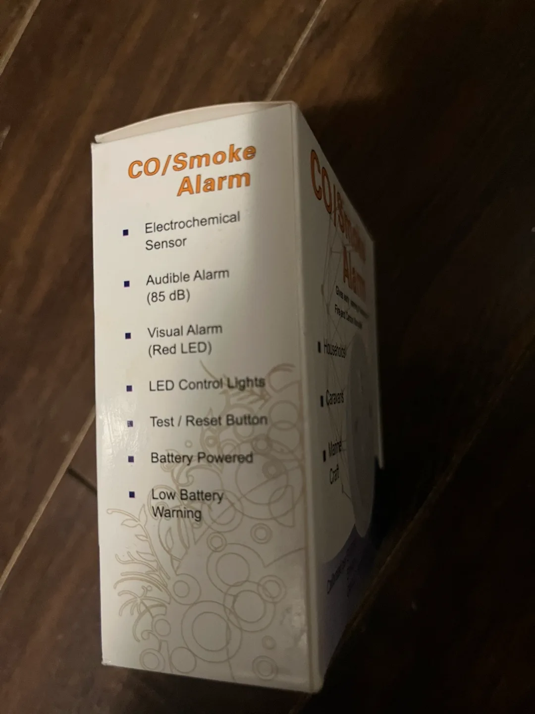 New CO/Smoke Alarm with Electrochemical Sensors image indicator(3)