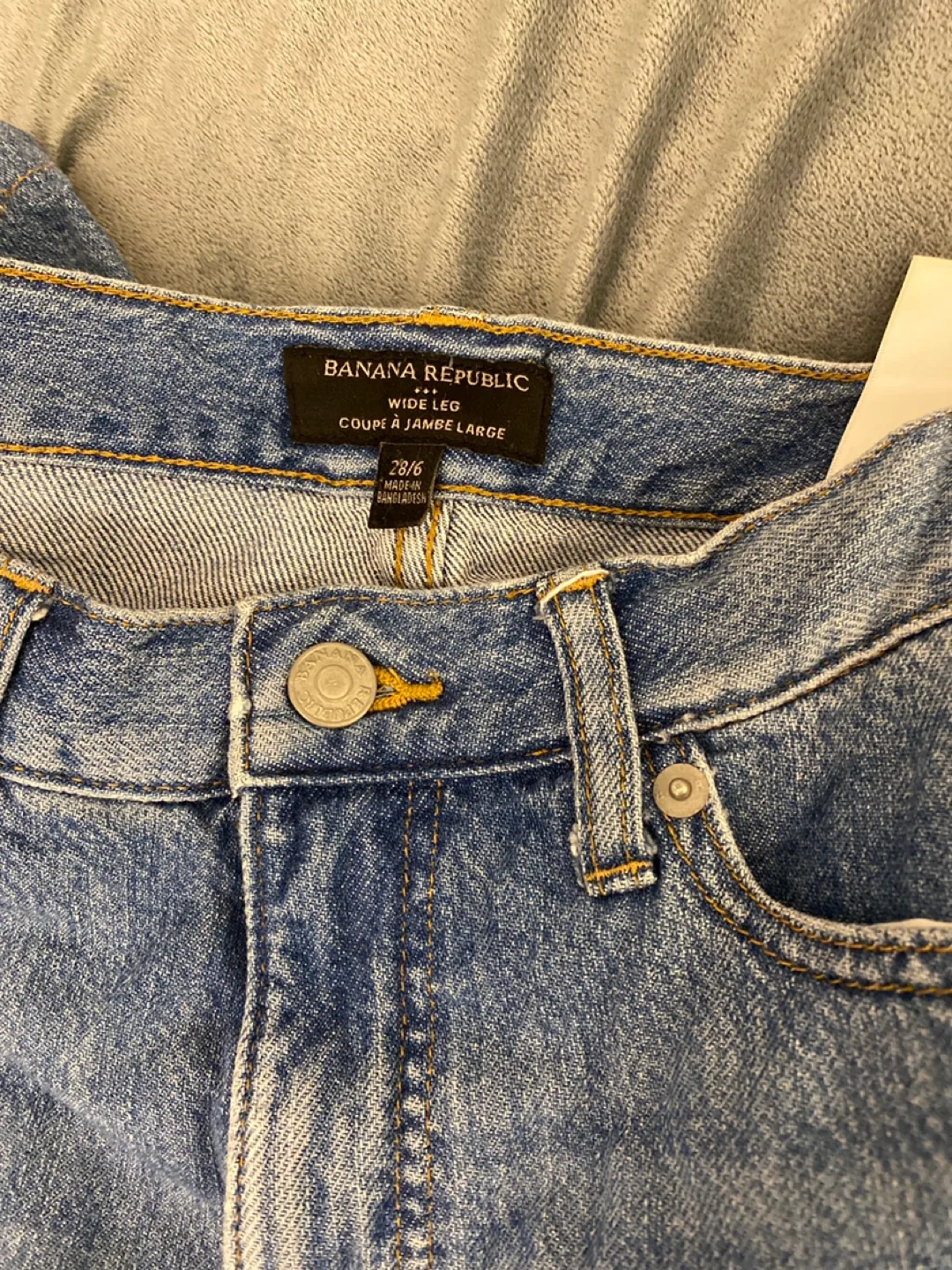 Banana Republic Wide Leg Jeans - Size 28/6 image indicator(3)