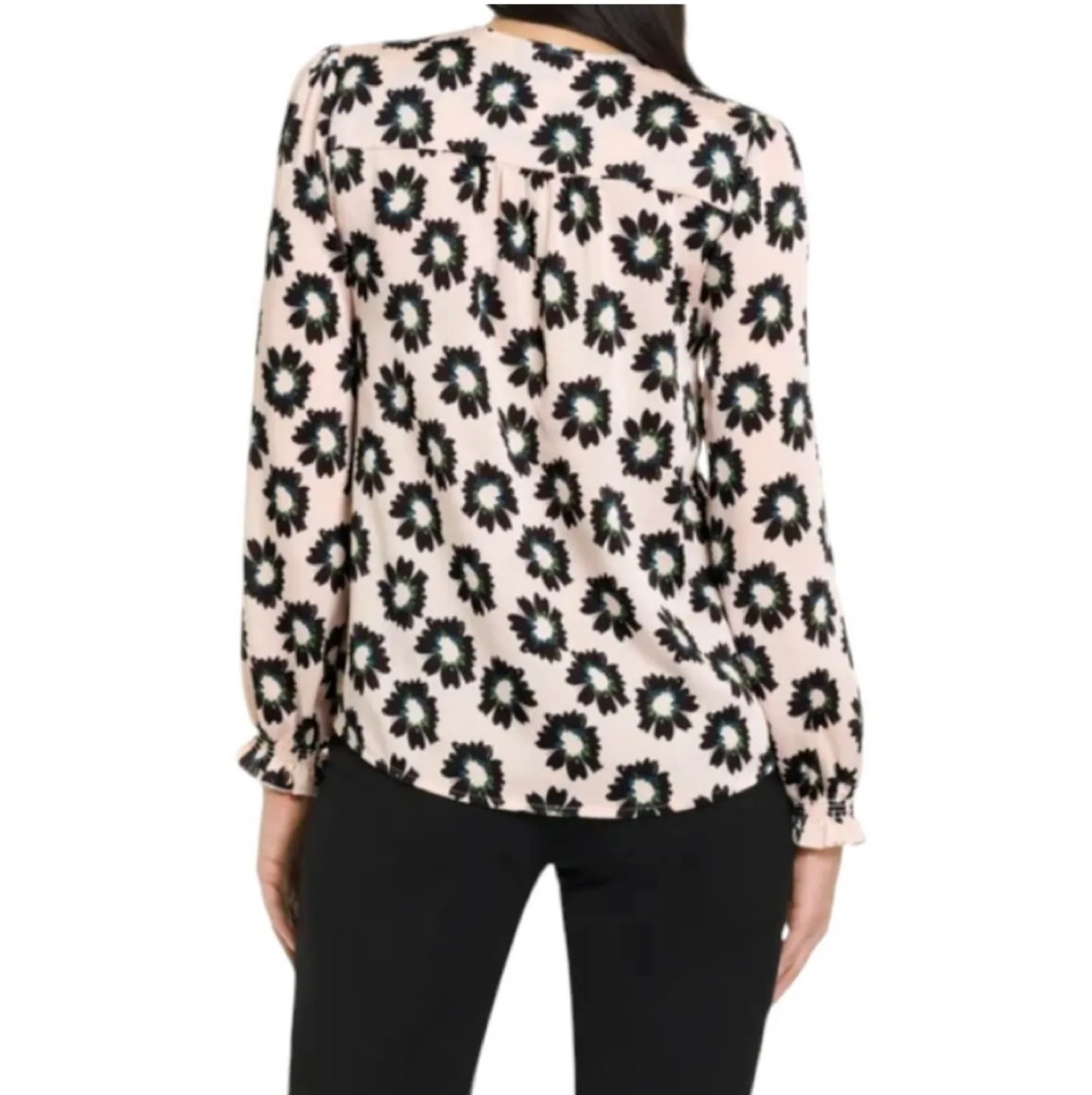 Ted Baker Women's Floral Blouse - Size M and L image indicator(3)