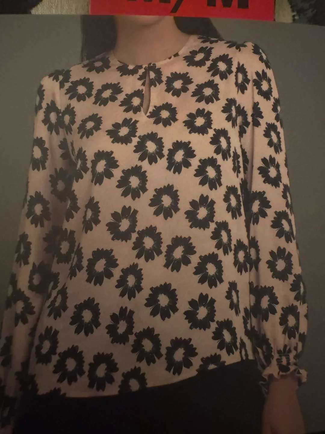 Ted Baker Women's Floral Blouse - Size M and L image indicator(5)