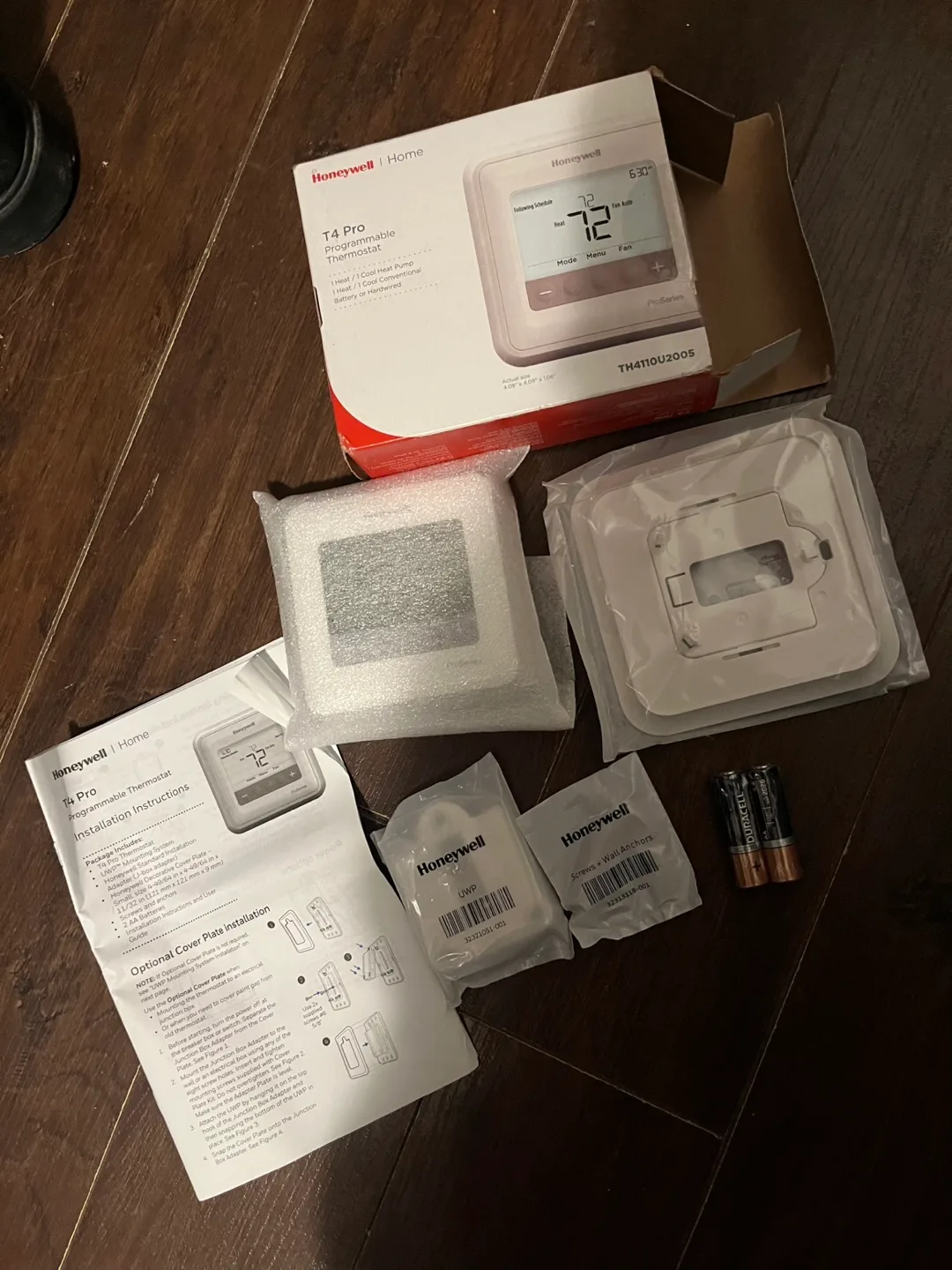 New Honeywell T4 Pro Thermostat Programmable image indicator(3)