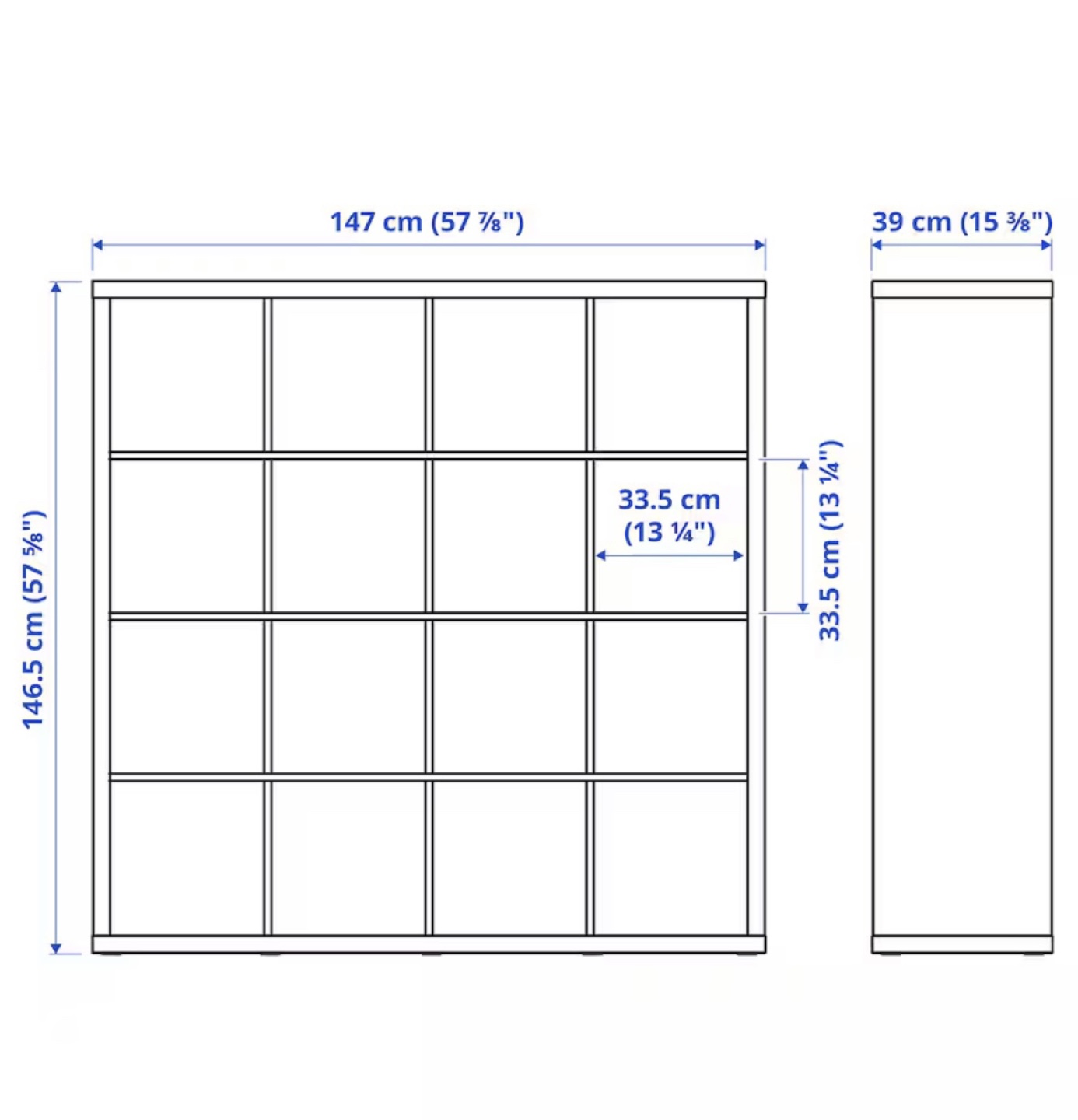 IKEA Kallax Shelf - white - photo 4