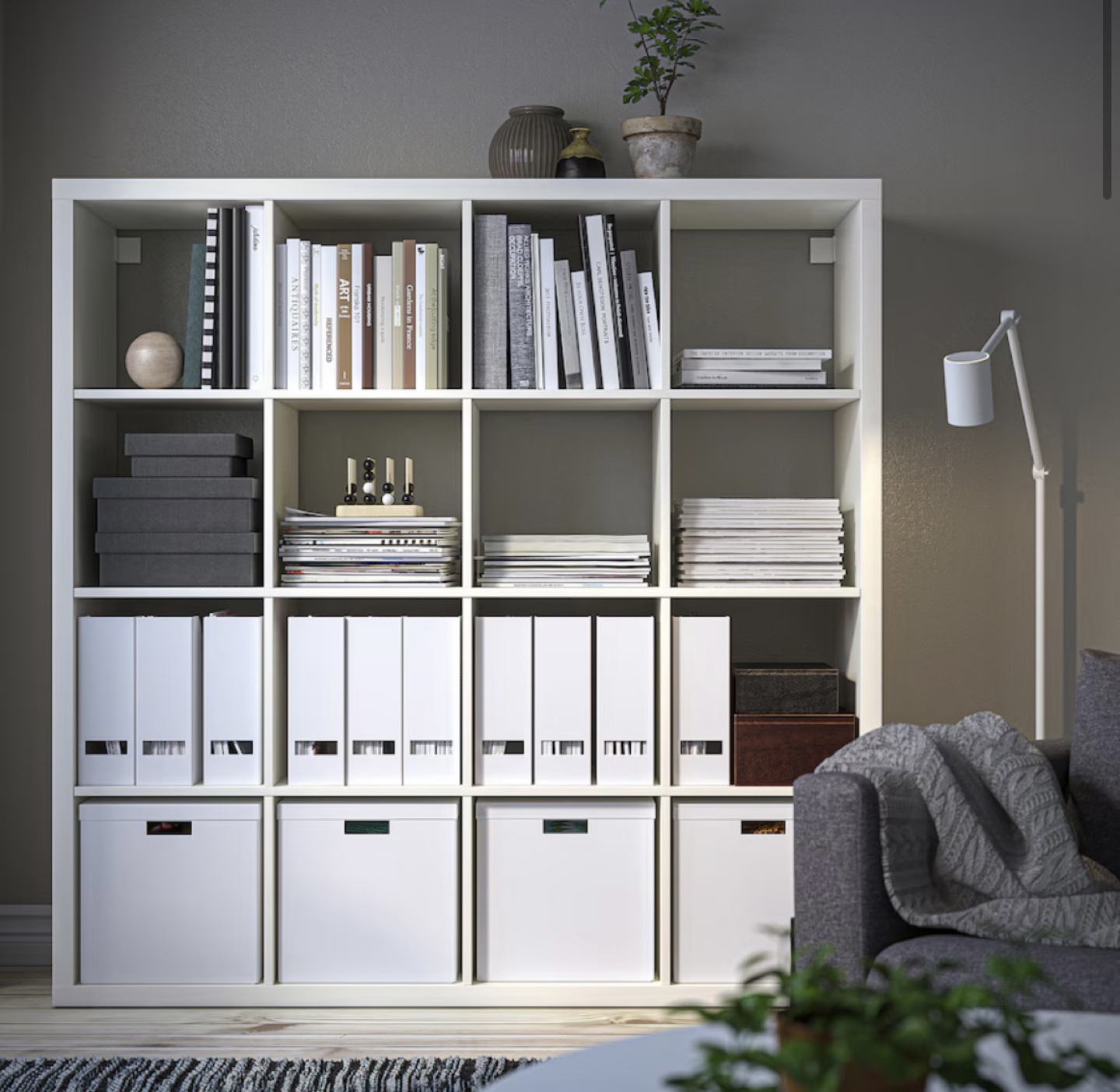 IKEA Kallax Shelf - white
