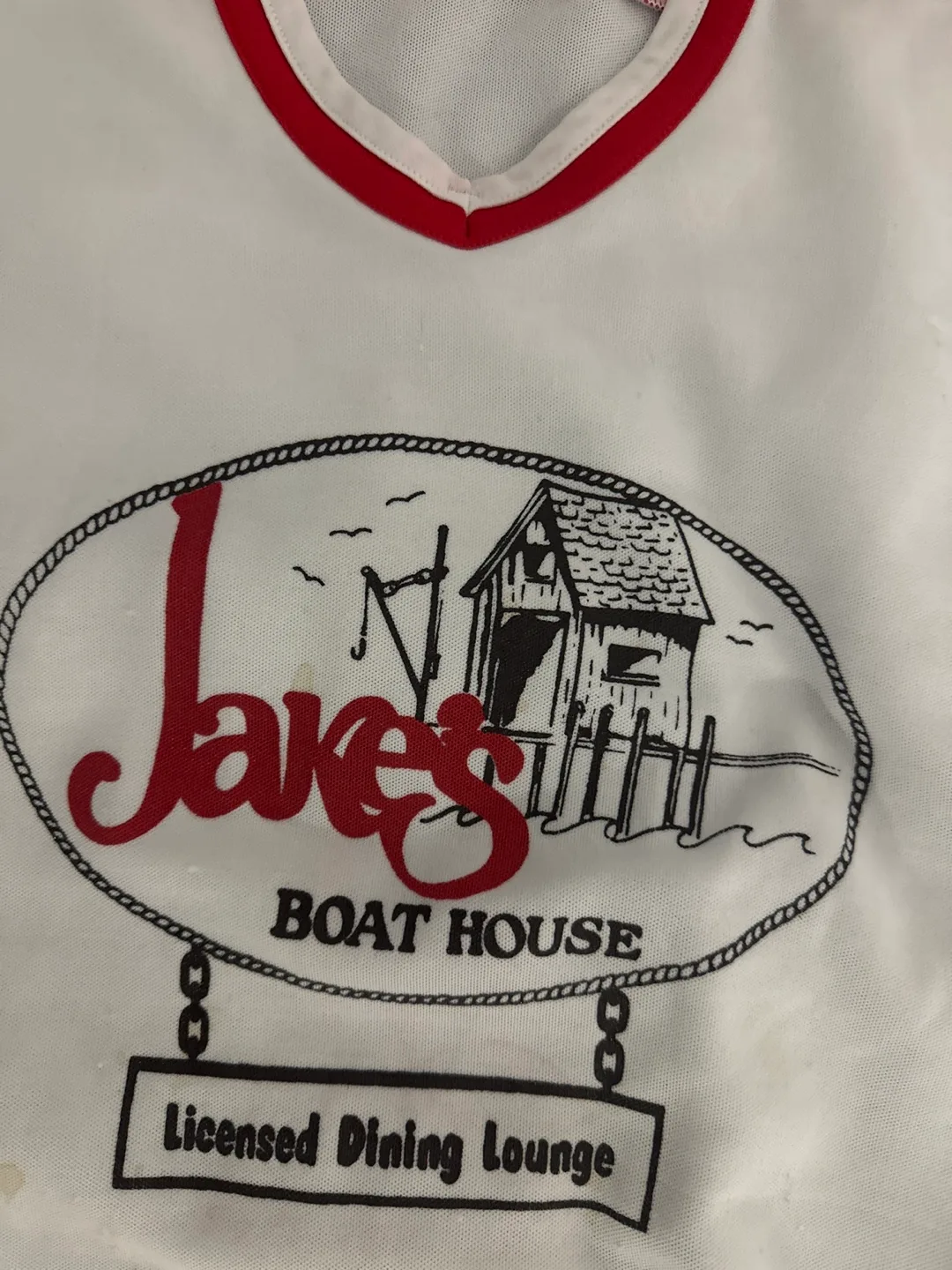 Vintage Jake's Boat House Hockey Jersey - Size Large image indicator(3)
