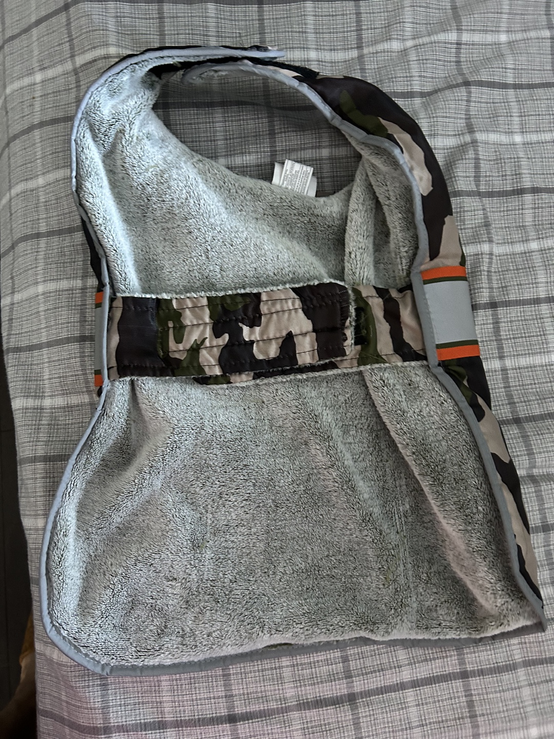 Top Paw Dog Coat Size 14 Camo & Orange Stripes - photo 2