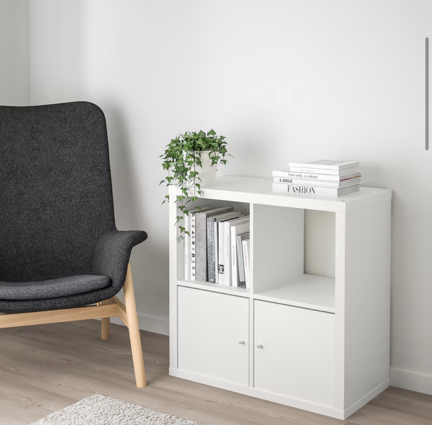 IKEA Kallax units x 2 (with doors)
