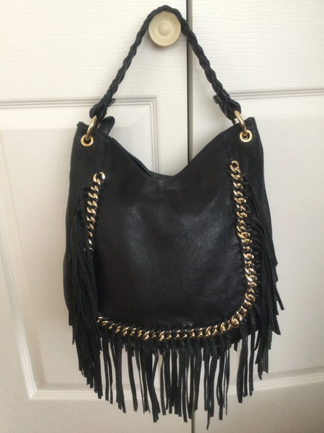 Michael Kors Leather Hobo Bag image indicator(4)