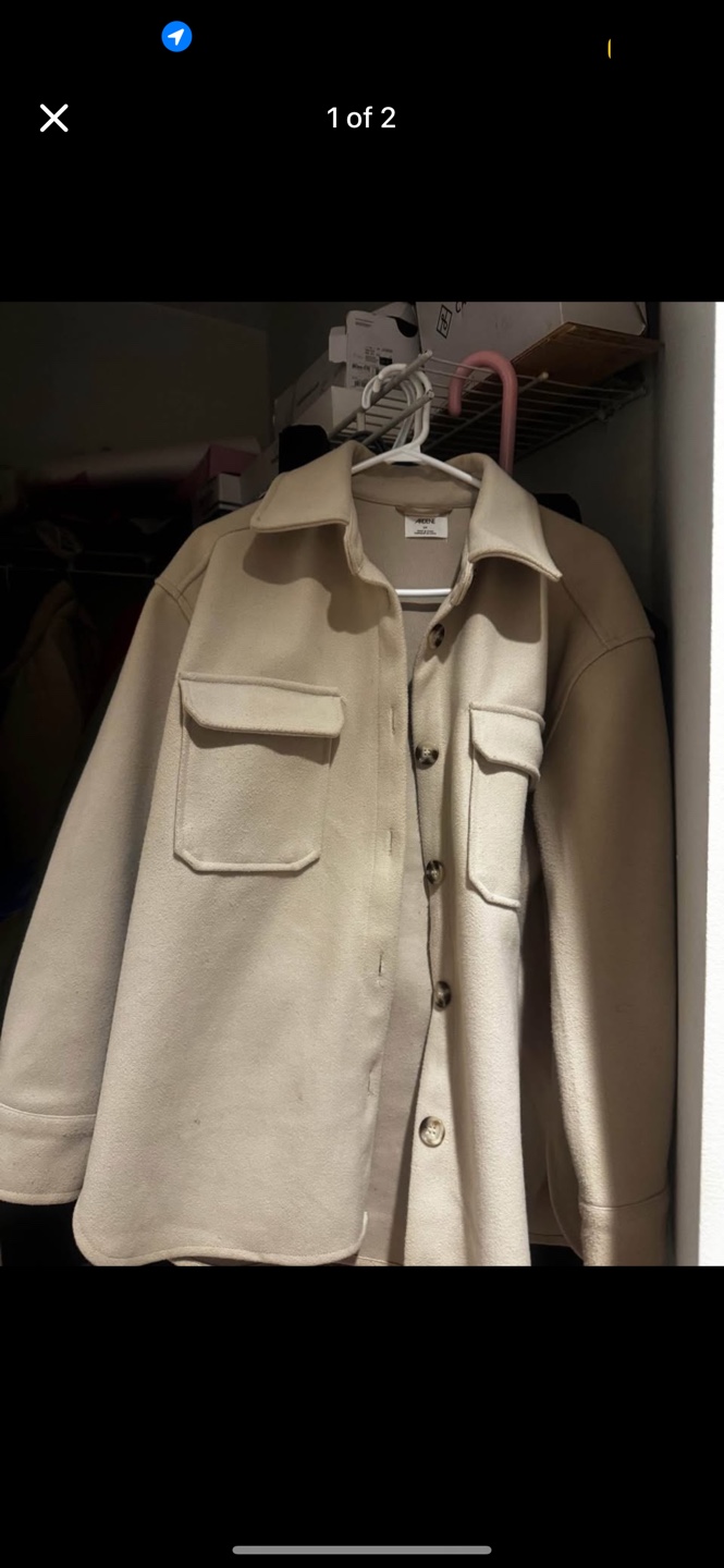 Oversized Shirt Jacket