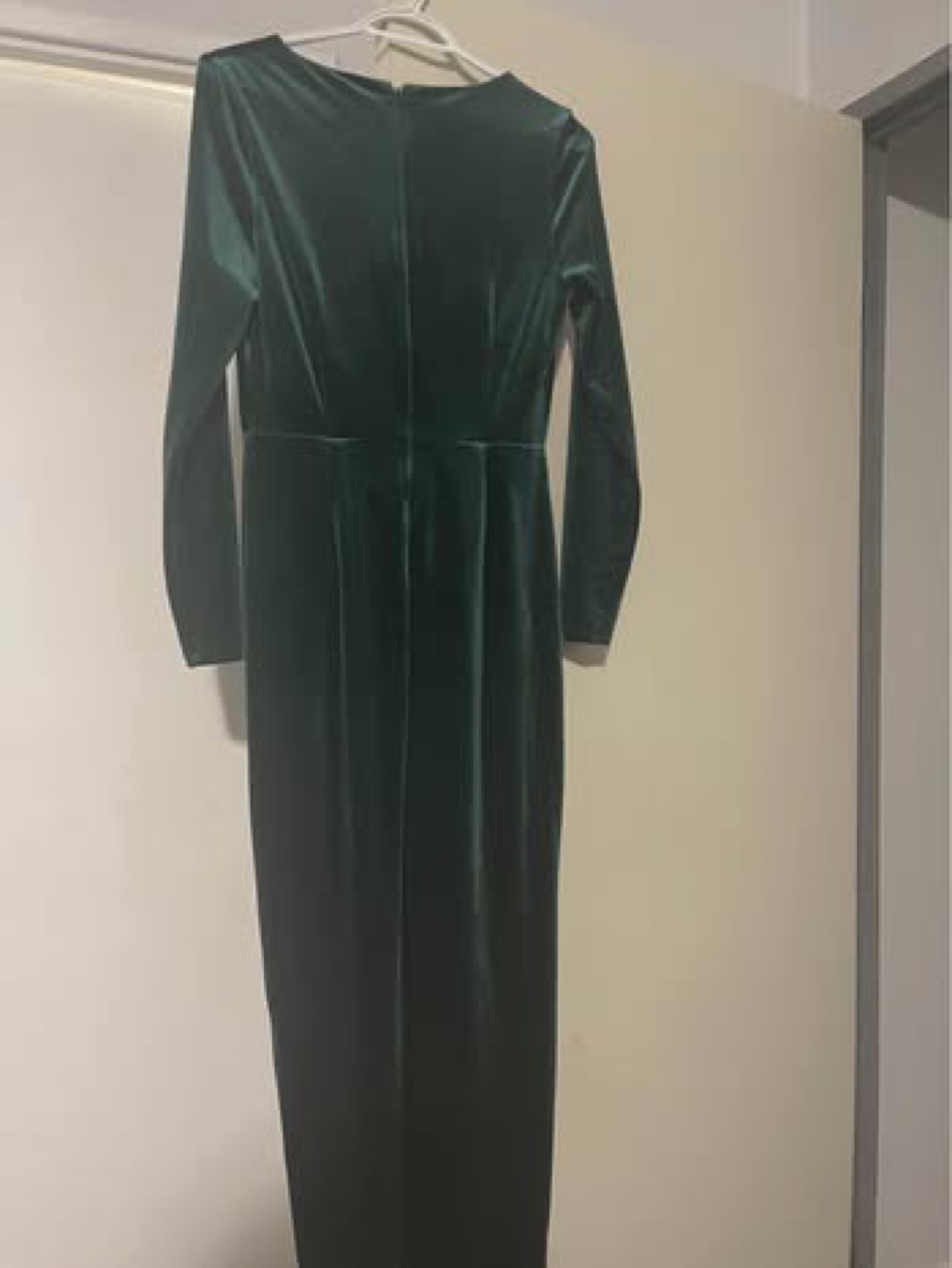 Emerald Green Velvet Maxi Dress - photo 2