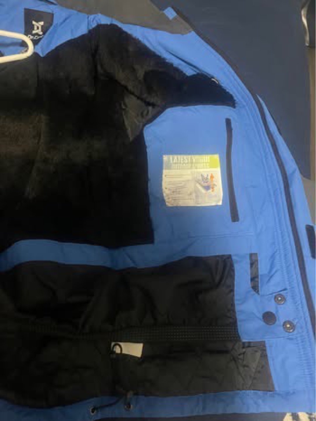 Men's Columbia Ski Jacket - Blue and Grey - photo 2