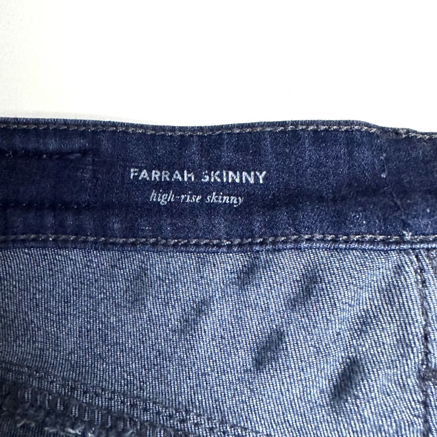 Adriano Goldschmied Farrah Skinny Jeans Size 27R image indicator(7)