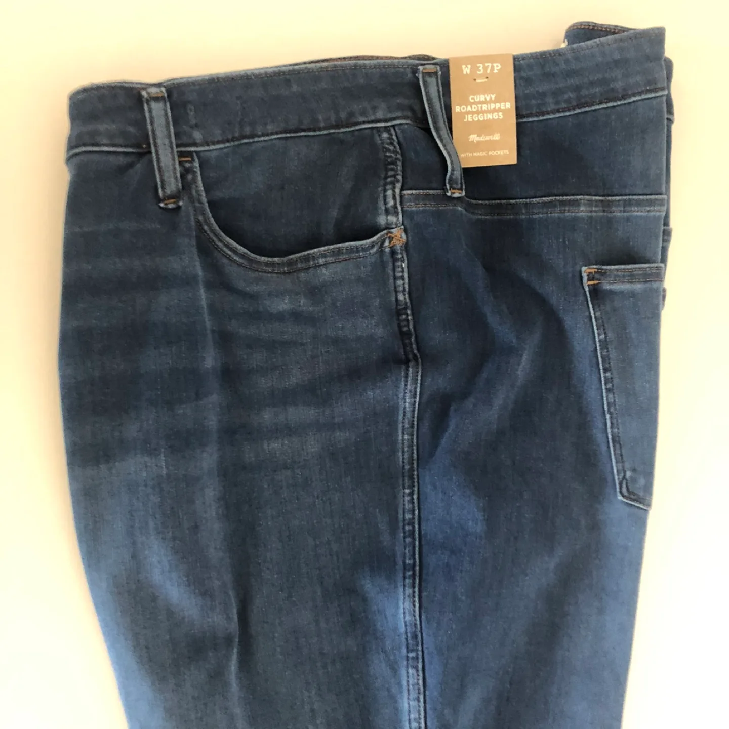 Madewell Curvy Petite Roadtrippe Jeggings Size 37P image indicator(7)