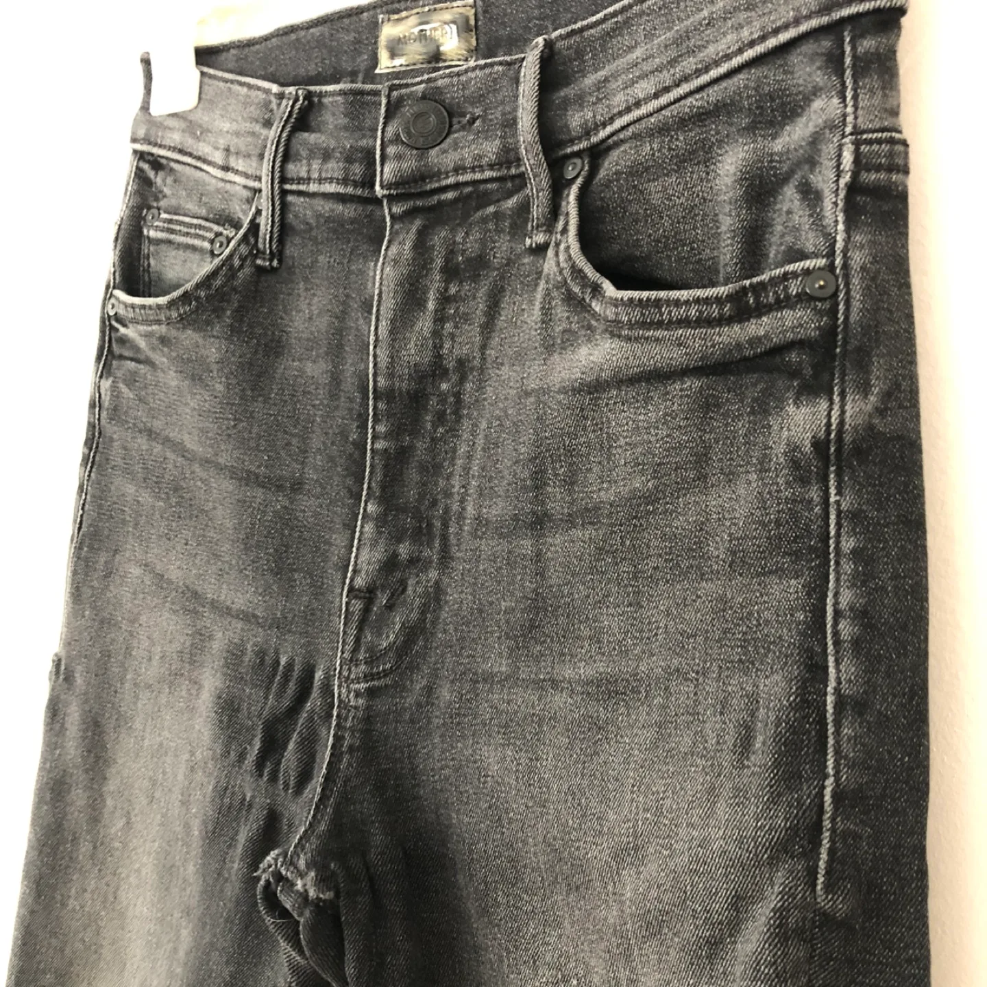 Mother The Swooner Cat Got Your Tongue Crop Jeans Size 25 image indicator(6)