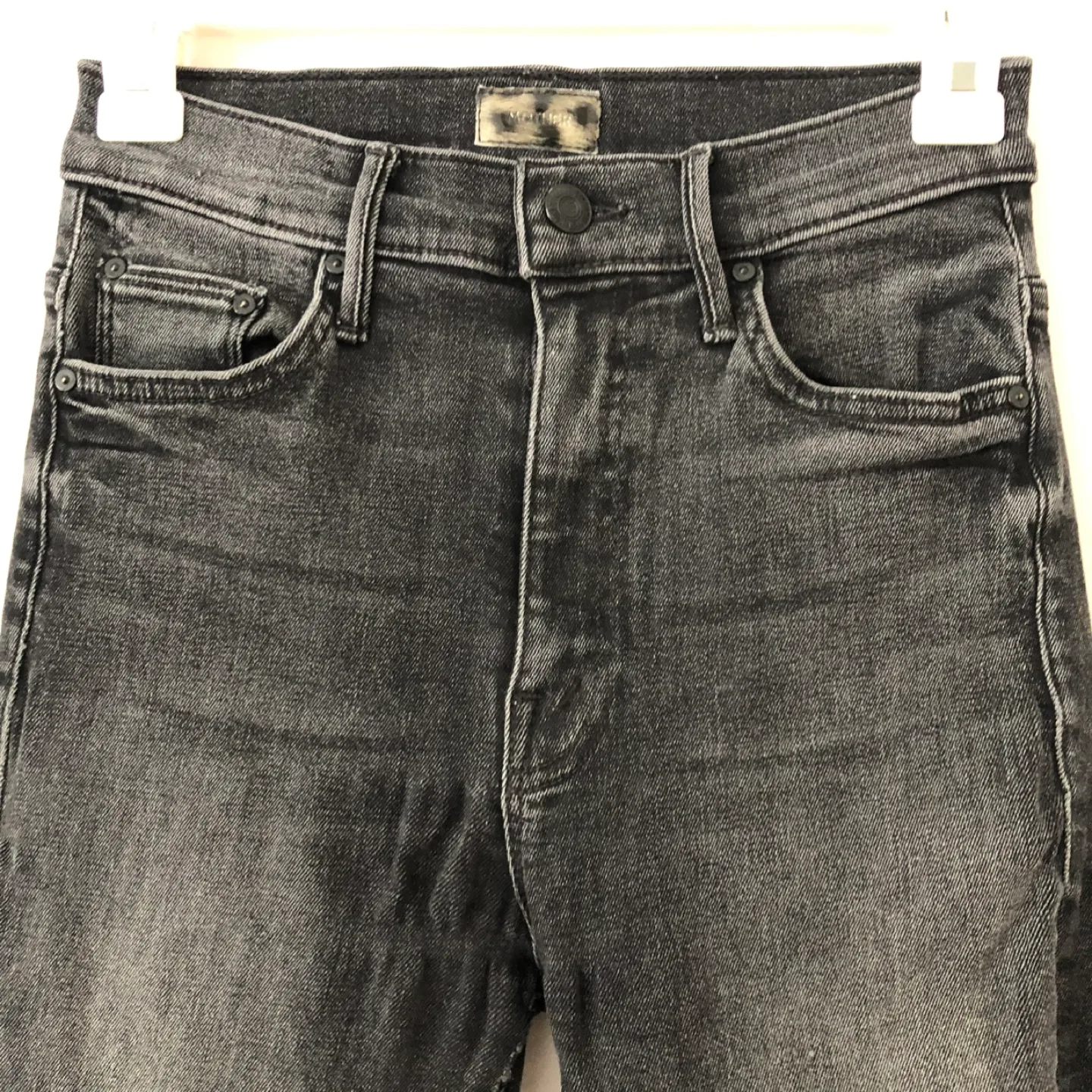 Mother The Swooner Cat Got Your Tongue Crop Jeans Size 25 image indicator(3)