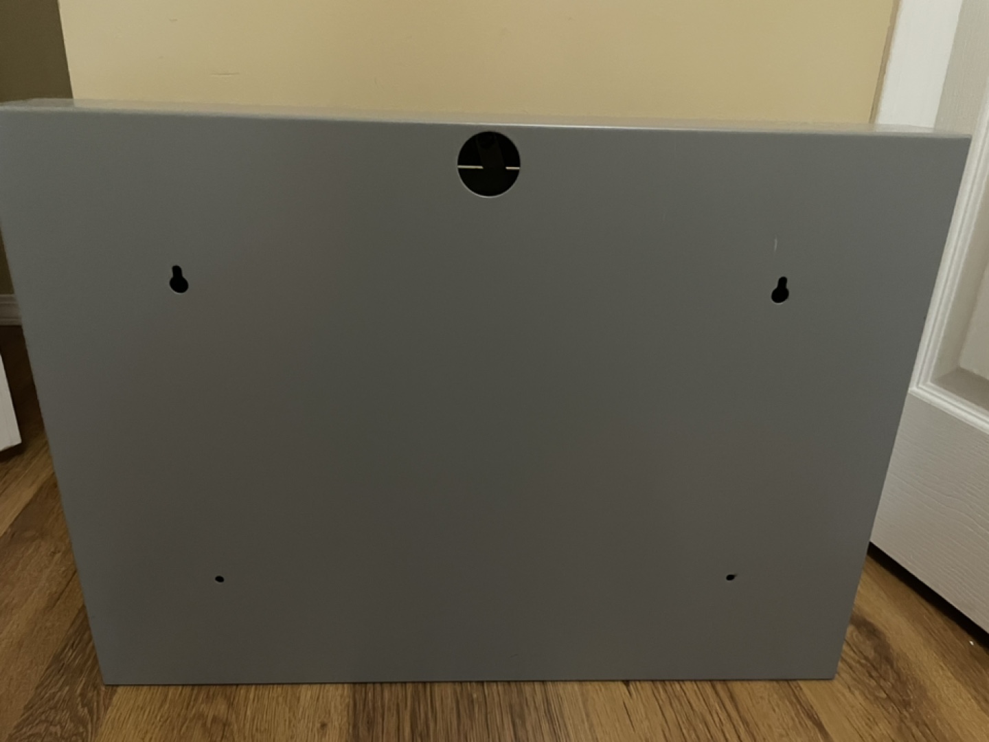 Wall Mounted Metal Storage Desk with Key - photo 3