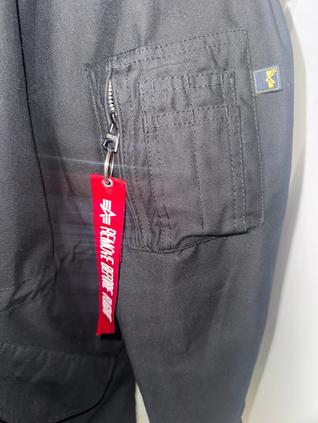 Alpha Industries Men's Black Hooded Parka image indicator(5)