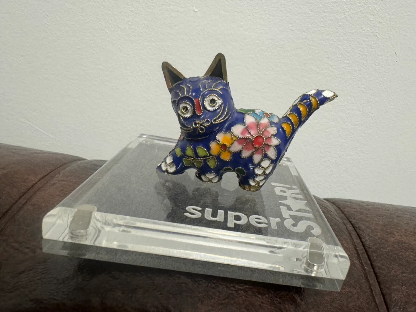 Set of 3 Cloisonné Enamel Kittens image indicator(3)