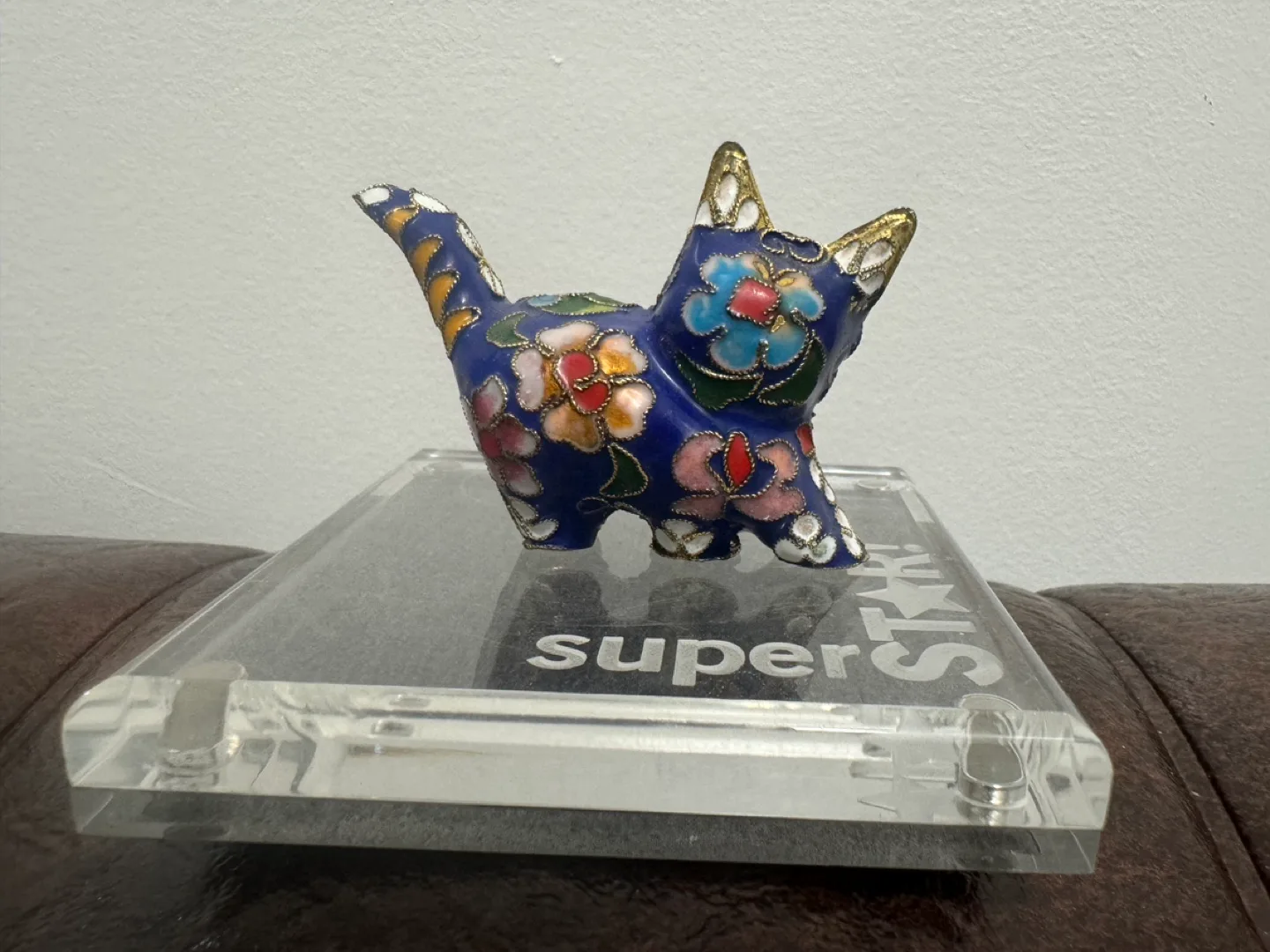 Set of 3 Cloisonné Enamel Kittens image indicator(4)