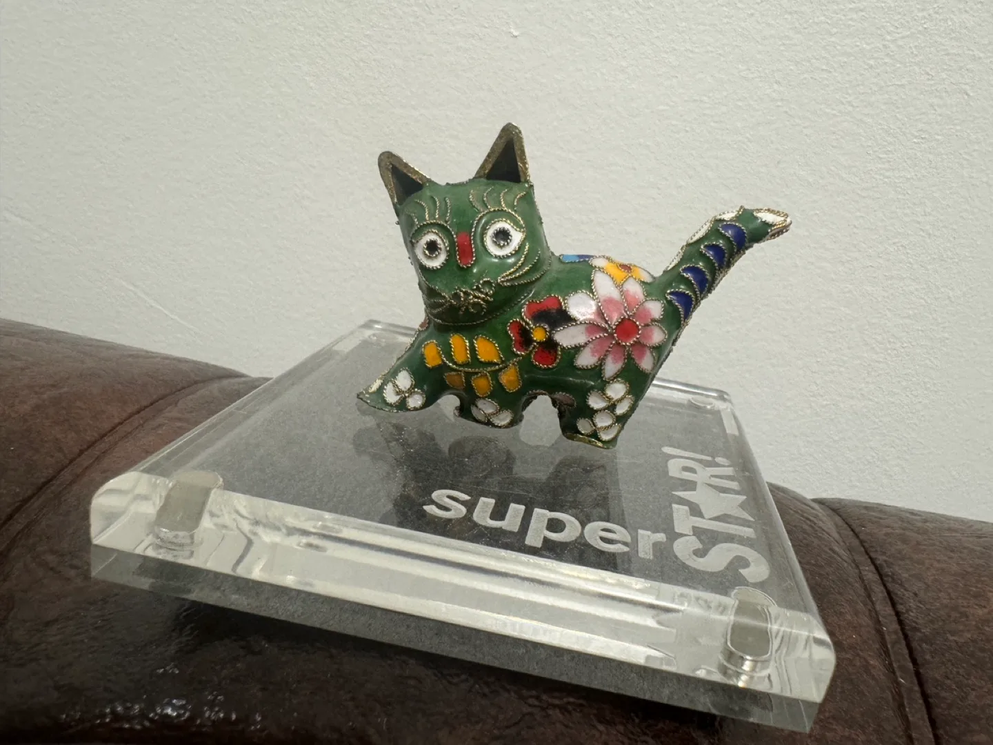 Set of 3 Cloisonné Enamel Kittens image indicator(5)