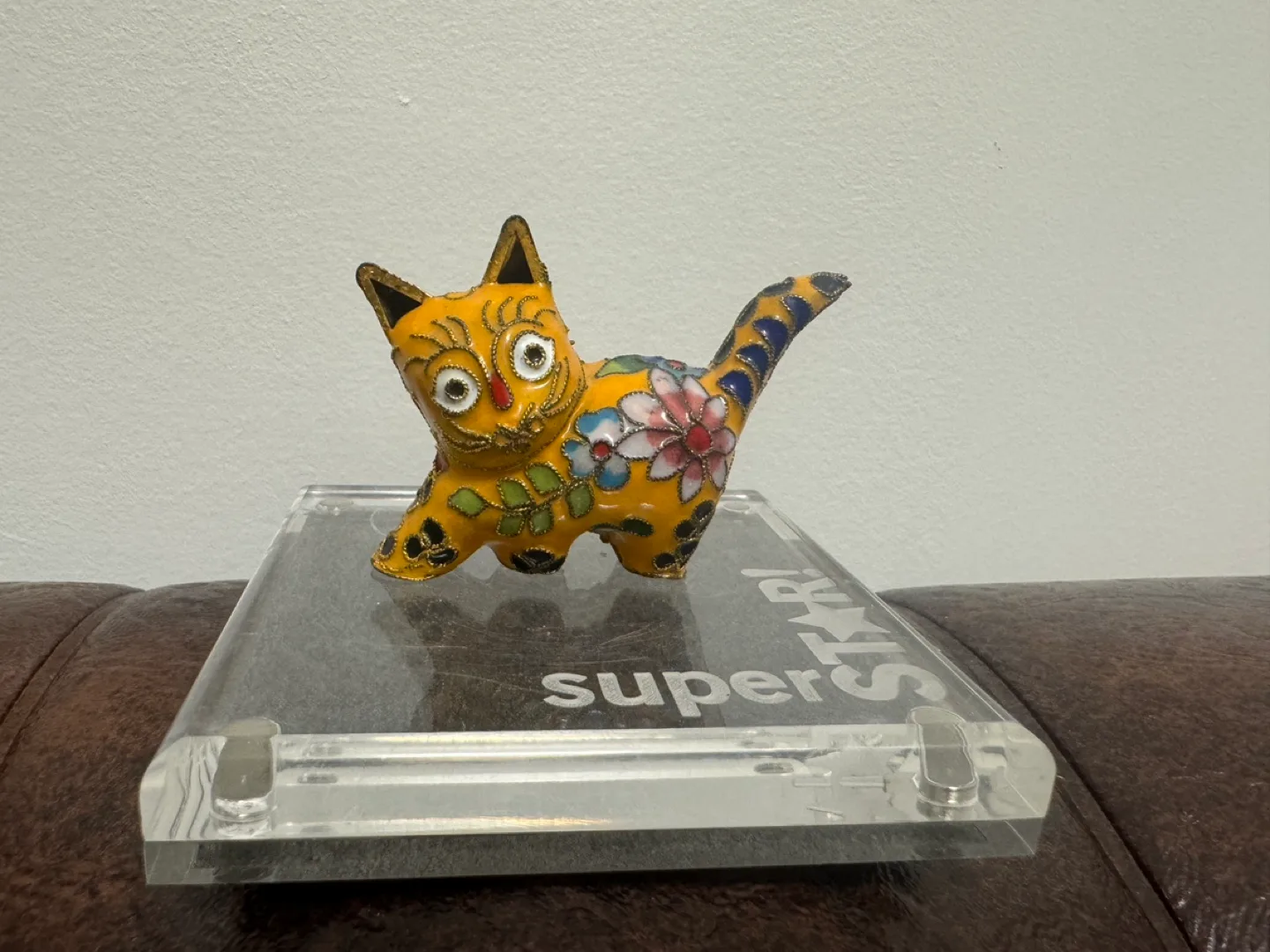 Set of 3 Cloisonné Enamel Kittens image indicator(7)