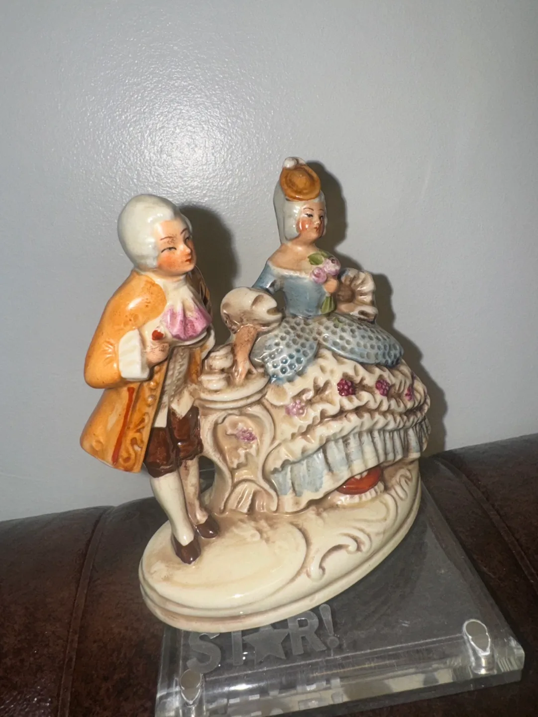 Vintage Porcelain Figurine Couple image indicator(2)